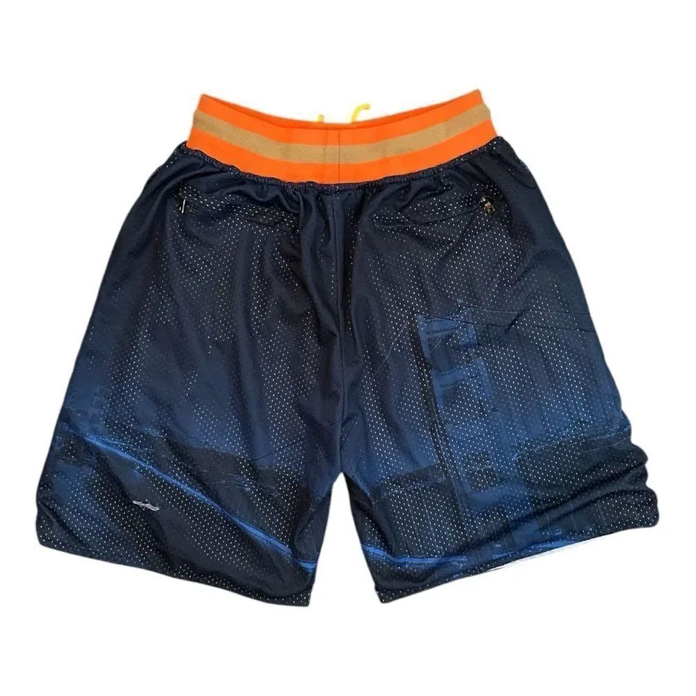 Golden State Warriors Oakland Shorts NBA Basketball Navy Size Medium - Picture 2 of 5